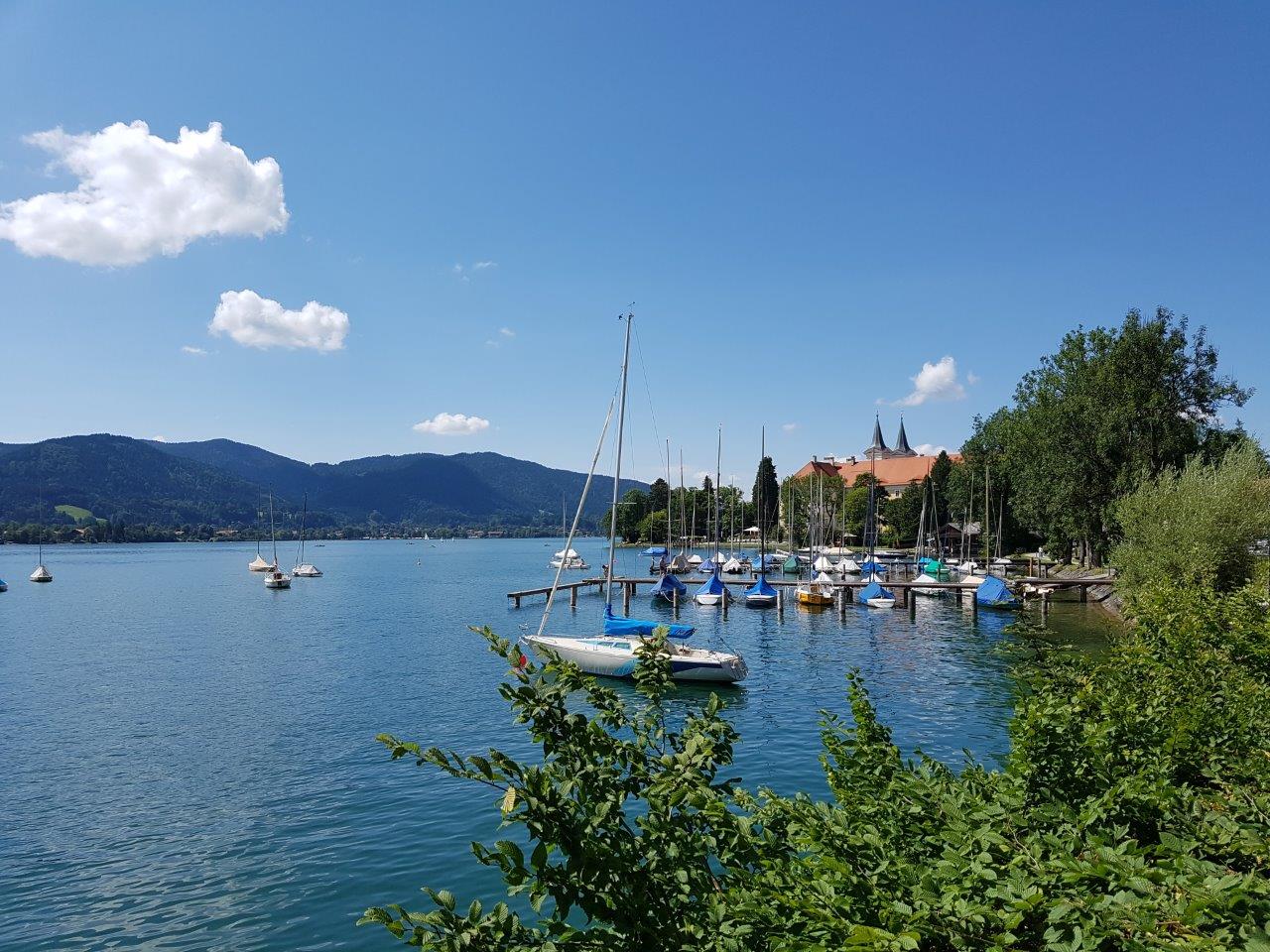Am Tegernsee kurz vor dem Bräustüberl