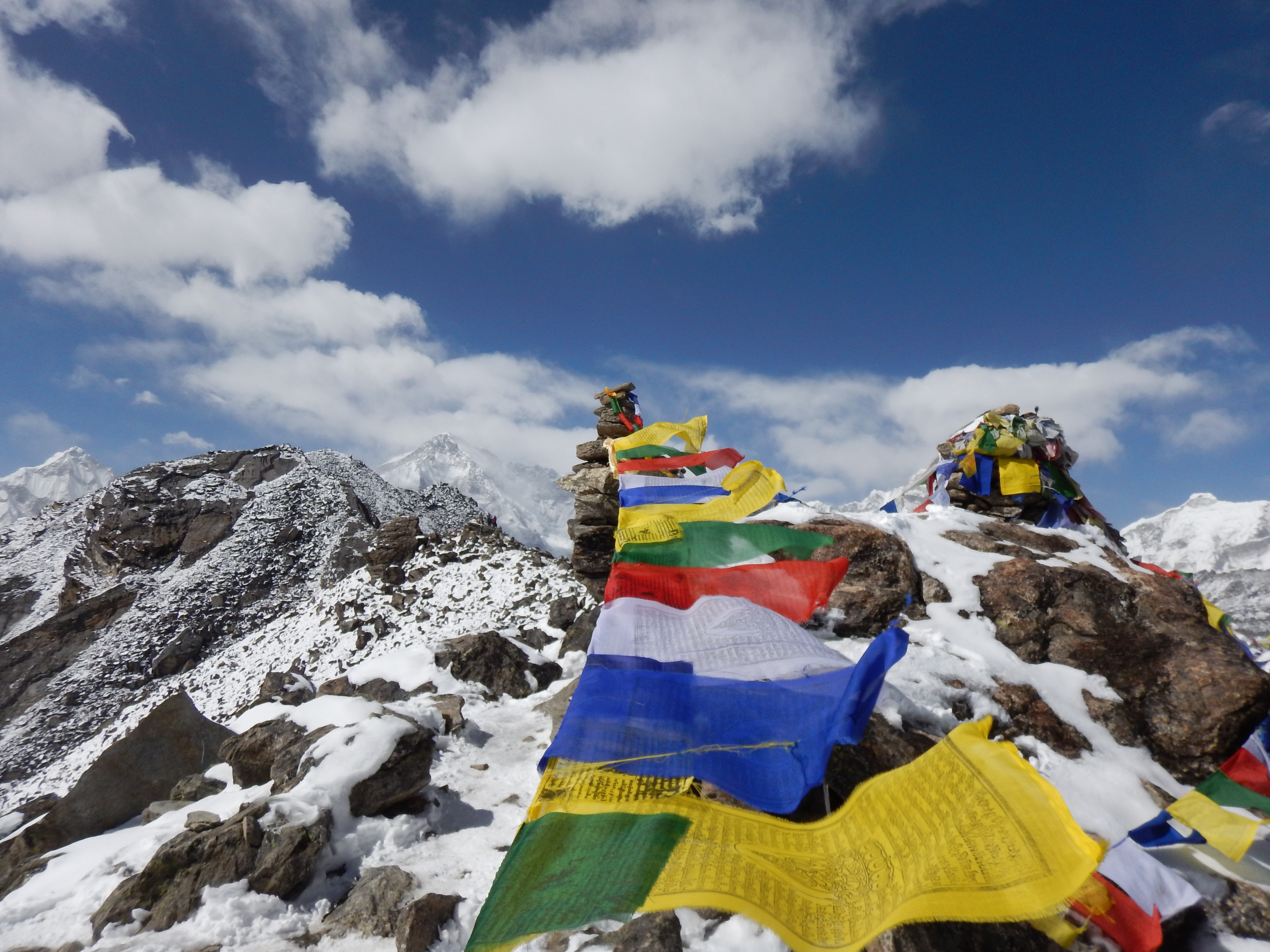 Der Gipfel des Gokyo Ri
